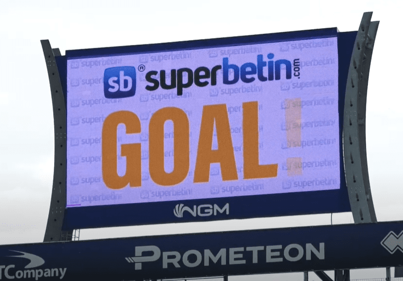 Süperbetin Parma goal Sponsorship
