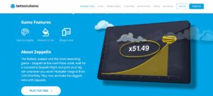 Betsolutions Zeppelin Crash Game