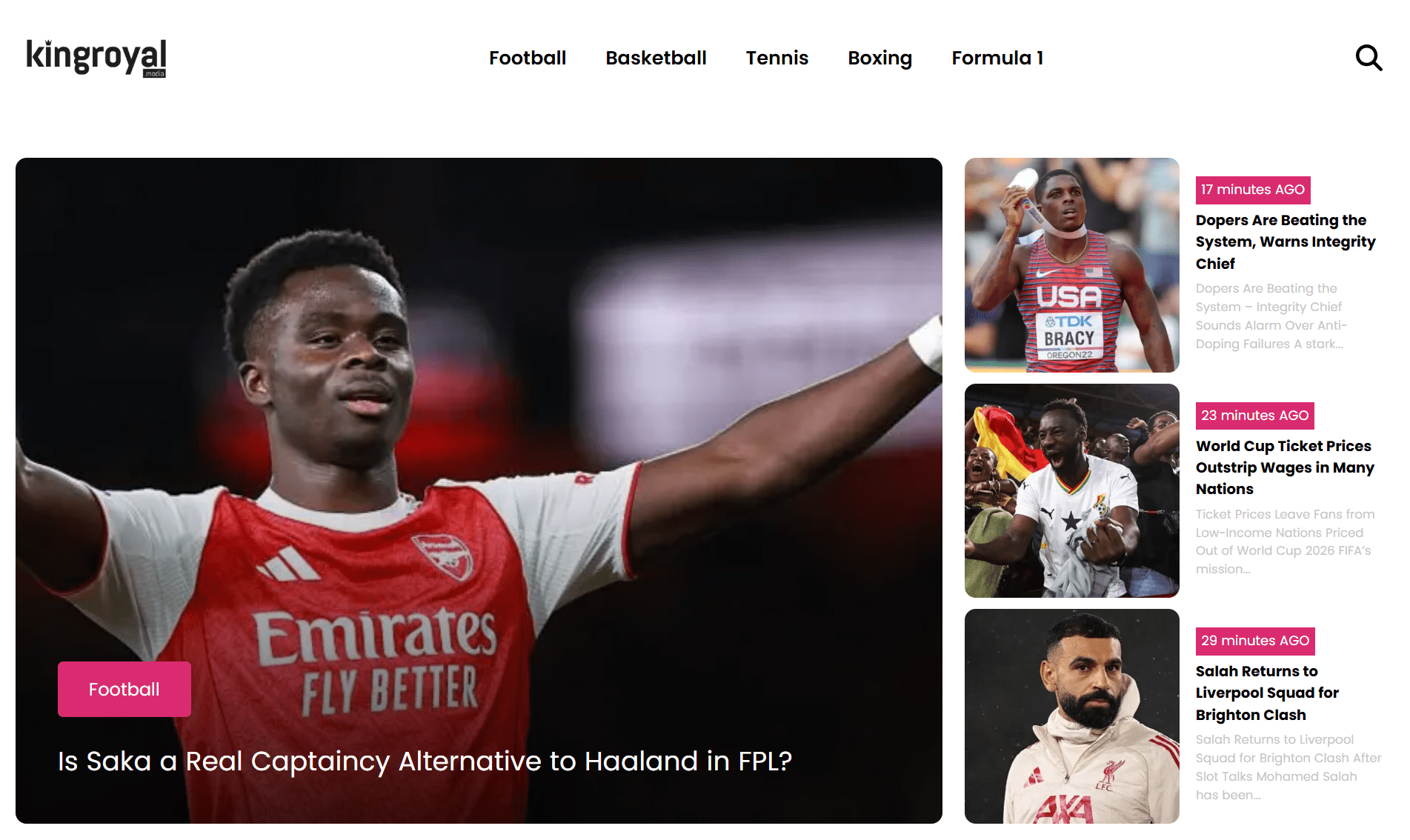 'News Site' Kingroyal.media