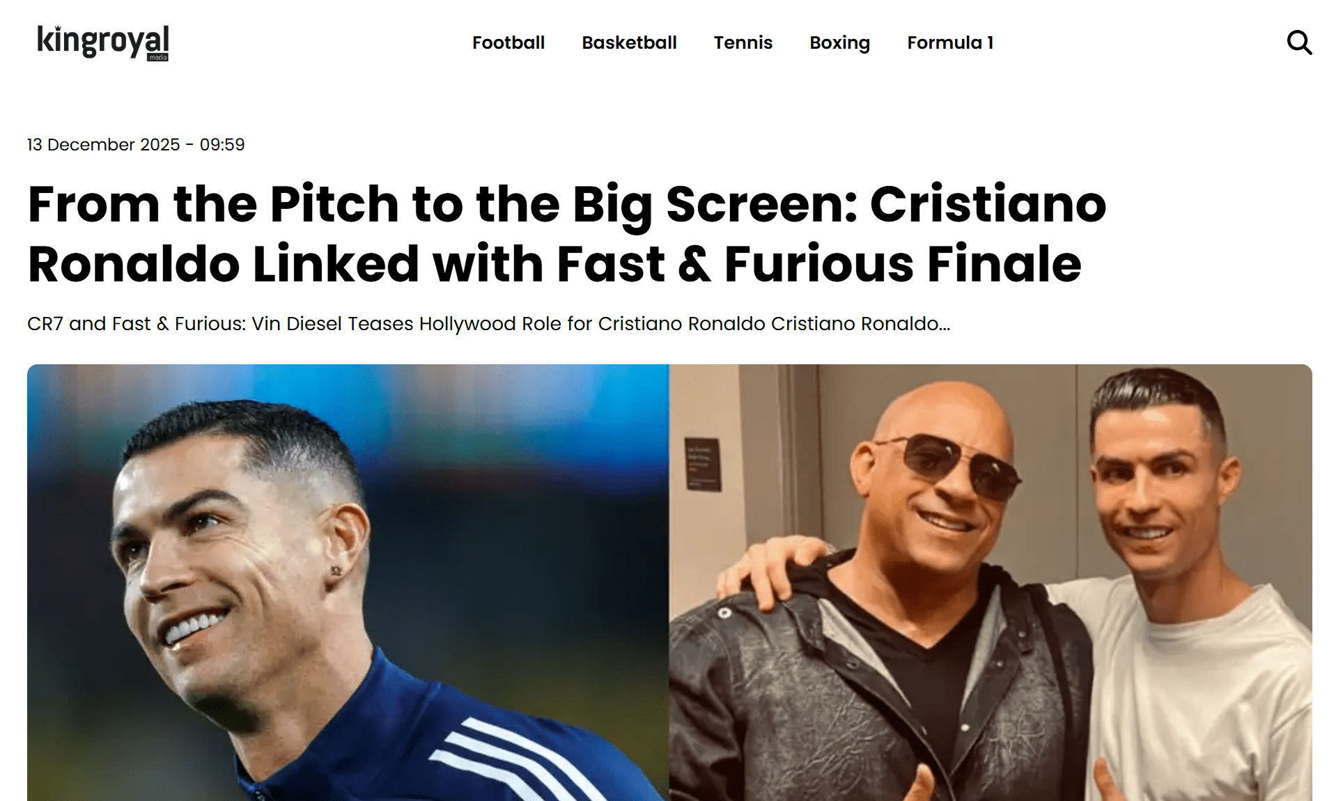 Kingroyal.media news website