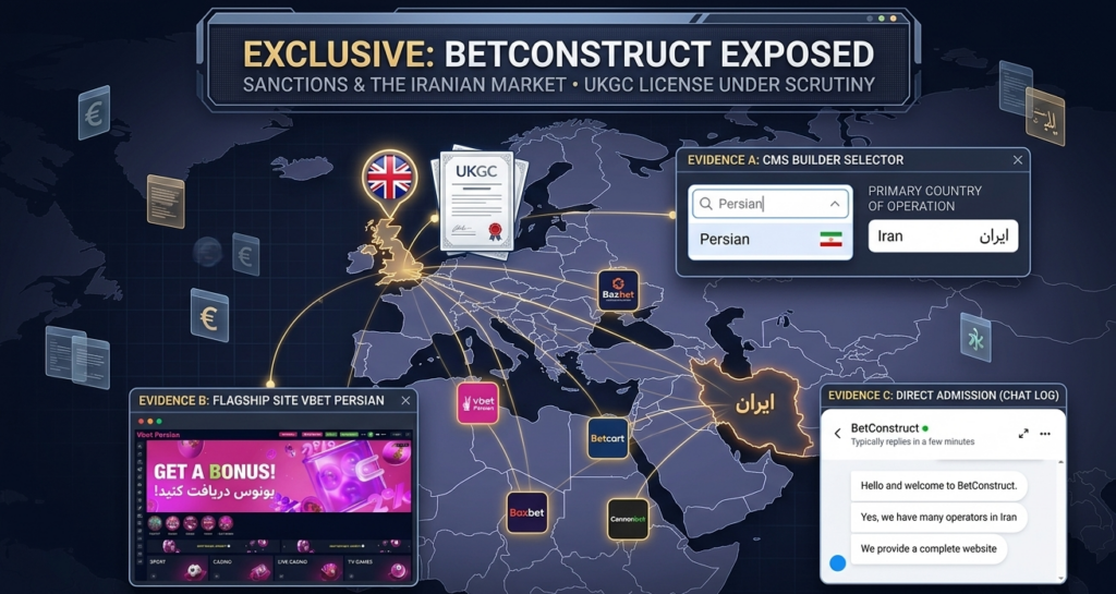 Betconstruct and Iran