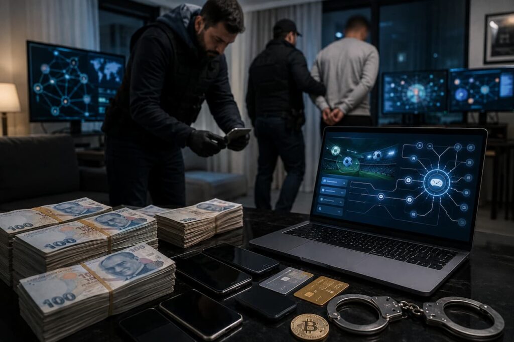 Turkey Targets 130 Suspects in Illegal Betting Probe Tied to $4.24 Billion Money Flow