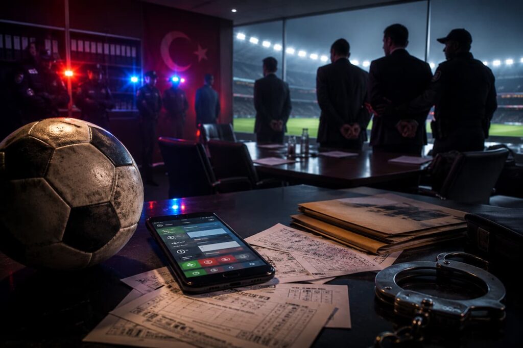 Turkey Probes 19 Football Executives Over Illegal Betting and Match-Fixing