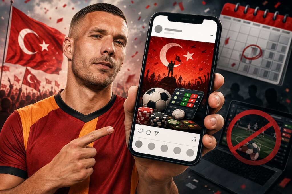 Lukas Podolski Promotes Sekabet in Early Victory Day Post