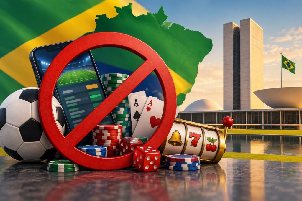 Brazil Moves Toward Full Betting Ban Less Than Two Years After Regulation